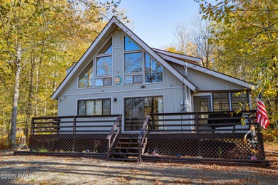 Meticulously maintained and beautifully updated chalet in the on The Hideout Golf in Pennsylvania - for sale on GolfHomes.com, golf home, golf lot