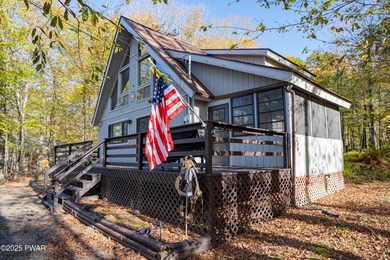 Meticulously maintained and beautifully updated chalet in the on The Hideout Golf in Pennsylvania - for sale on GolfHomes.com, golf home, golf lot