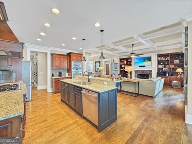 185 Lake Shore Dr in Summergrove| Beautiful Joe Cook Built on Summergrove Golf Club in Georgia - for sale on GolfHomes.com, golf home, golf lot