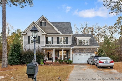 Stunning 4-bedroom, 3-bath home in a quiet cul-de-sac within the on Anderson Creek Golf Club in North Carolina - for sale on GolfHomes.com, golf home, golf lot