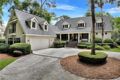 Welcome to a bright and inviting Lowcountry-style home in the on Long Cove Club in South Carolina - for sale on GolfHomes.com, golf home, golf lot
