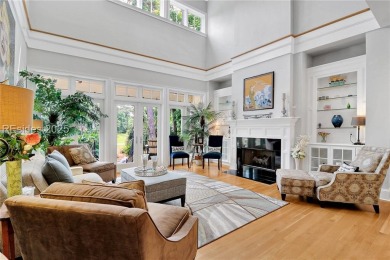Welcome to a bright and inviting Lowcountry-style home in the on Long Cove Club in South Carolina - for sale on GolfHomes.com, golf home, golf lot