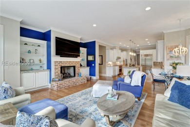 Welcome to a bright and inviting Lowcountry-style home in the on Long Cove Club in South Carolina - for sale on GolfHomes.com, golf home, golf lot