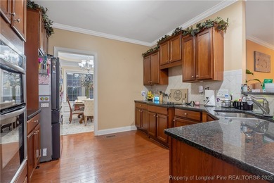 Stunning 4-bedroom, 3-bath home in a quiet cul-de-sac within the on Anderson Creek Golf Club in North Carolina - for sale on GolfHomes.com, golf home, golf lot