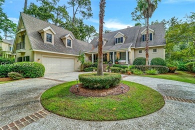 Welcome to a bright and inviting Lowcountry-style home in the on Long Cove Club in South Carolina - for sale on GolfHomes.com, golf home, golf lot