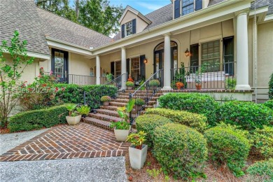 Welcome to a bright and inviting Lowcountry-style home in the on Long Cove Club in South Carolina - for sale on GolfHomes.com, golf home, golf lot