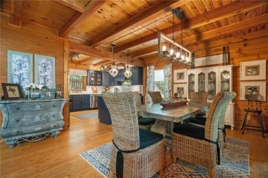 Desiring the wow factor? This mountain chalet nestled in the on Bent Tree Golf Course in Georgia - for sale on GolfHomes.com, golf home, golf lot