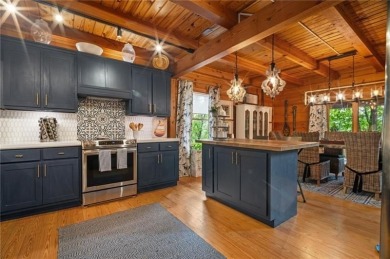 Desiring the wow factor? This mountain chalet nestled in the on Bent Tree Golf Course in Georgia - for sale on GolfHomes.com, golf home, golf lot