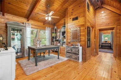 Desiring the wow factor? This mountain chalet nestled in the on Bent Tree Golf Course in Georgia - for sale on GolfHomes.com, golf home, golf lot