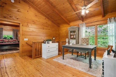 Desiring the wow factor? This mountain chalet nestled in the on Bent Tree Golf Course in Georgia - for sale on GolfHomes.com, golf home, golf lot