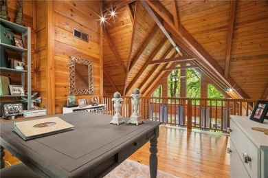 Desiring the wow factor? This mountain chalet nestled in the on Bent Tree Golf Course in Georgia - for sale on GolfHomes.com, golf home, golf lot