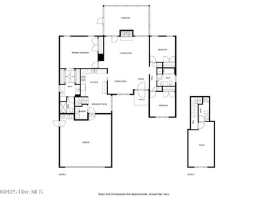 Immaculate Home with Sunroom & Bonus Suite in River Landing's on River Landing Golf Course in North Carolina - for sale on GolfHomes.com, golf home, golf lot