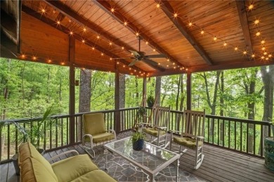 Desiring the wow factor? This mountain chalet nestled in the on Bent Tree Golf Course in Georgia - for sale on GolfHomes.com, golf home, golf lot