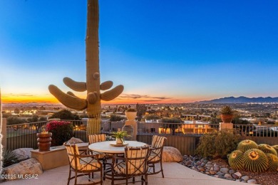 Nestled in a peaceful cul-de-sac within an upscale enclave, this on Pusch Ridge Golf Course in Arizona - for sale on GolfHomes.com, golf home, golf lot