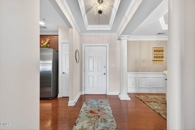 Enjoy easy, low-maintenance country club living in this on Brier Creek Country Club in North Carolina - for sale on GolfHomes.com, golf home, golf lot