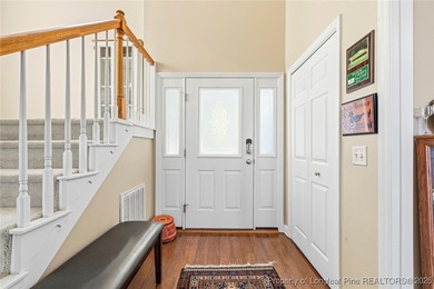 Waterfront home with stunning views located in the gated and on Carolina Trace Country Club in North Carolina - for sale on GolfHomes.com, golf home, golf lot