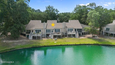 Enjoy effortless waterfront living in this beautifully updated on Harbour Point Golf Club in North Carolina - for sale on GolfHomes.com, golf home, golf lot