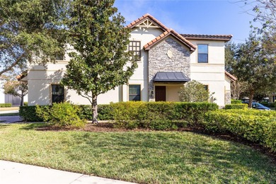 Welcome to this spacious end-unit townhome in the guard-gated on Eagle Creek Golf Club in Florida - for sale on GolfHomes.com, golf home, golf lot