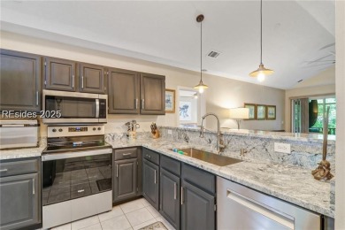 Live the Lowcountry lifestyle in this rare Hamilton Villa on Shipyard Golf Club in South Carolina - for sale on GolfHomes.com, golf home, golf lot