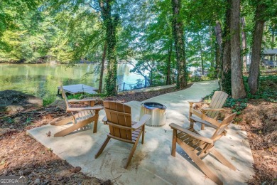 Completely renovated waterfront ranch home with a fully finished on Turtle Cove Golf Course in Georgia - for sale on GolfHomes.com, golf home, golf lot
