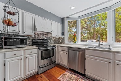 This chic Waterford end unit villa is ideally located to offer on Shipyard Golf Club in South Carolina - for sale on GolfHomes.com, golf home, golf lot