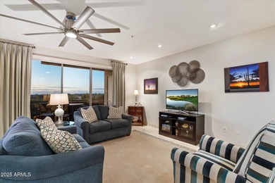 Sweeping fairway, mountain, and city-light views fill every room on Kierland Golf Club in Arizona - for sale on GolfHomes.com, golf home, golf lot