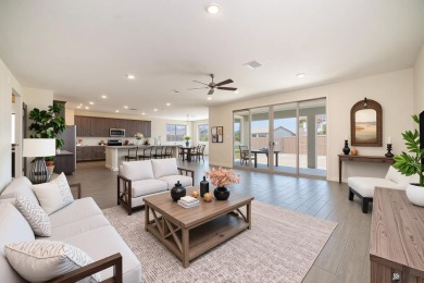 Experience luxury desert living in this stunning 4-bedroom on Las Barrancas Golf Course in Arizona - for sale on GolfHomes.com, golf home, golf lot