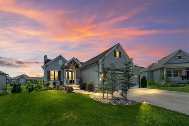 Welcome to this exceptional reverse 1.5-story walkout home in on Fred Arbanas Golf Course At Longview Lakes - Longview Lake in Missouri - for sale on GolfHomes.com, golf home, golf lot
