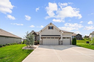 Welcome to this exceptional reverse 1.5-story walkout home in on Fred Arbanas Golf Course At Longview Lakes - Longview Lake in Missouri - for sale on GolfHomes.com, golf home, golf lot