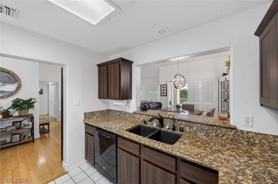 Beautifully maintained single-story home in Sun City Summerlin on Highland Falls Golf Club in Nevada - for sale on GolfHomes.com, golf home, golf lot