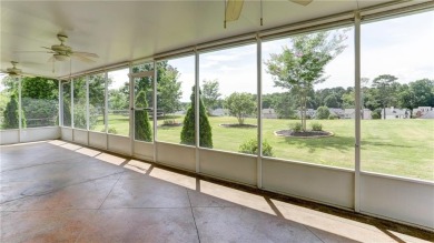 Charming ranch home with stunning golf course views! This on Hampton Golf Village in Georgia - for sale on GolfHomes.com, golf home, golf lot