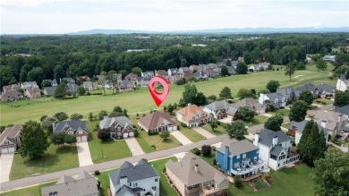 Charming ranch home with stunning golf course views! This on Hampton Golf Village in Georgia - for sale on GolfHomes.com, golf home, golf lot