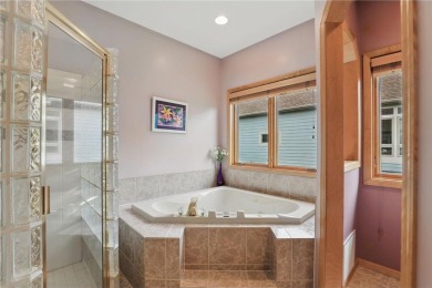 Perched at the top of a hill, this Victoria home offers peaceful on Deer Run Golf Club in Minnesota - for sale on GolfHomes.com, golf home, golf lot