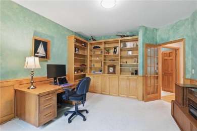 Perched at the top of a hill, this Victoria home offers peaceful on Deer Run Golf Club in Minnesota - for sale on GolfHomes.com, golf home, golf lot