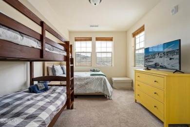 Welcome to this furnished 2-bedroom, 2-bathroom condo perched on on Headwaters Golf Course At Granby Ranch in Colorado - for sale on GolfHomes.com, golf home, golf lot