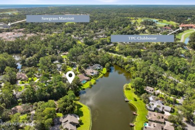 Behind the gates of TPC Sawgrass, home of the Players on TPC at Sawgrass in Florida - for sale on GolfHomes.com, golf home, golf lot