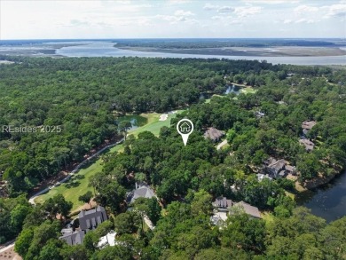 Lowcountry dream home nestled in the prestigious, gated golf on Colleton River Plantation Club in South Carolina - for sale on GolfHomes.com, golf home, golf lot