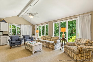 This brick beauty is now available. Located in the gated and on Carolina Trace Country Club in North Carolina - for sale on GolfHomes.com, golf home, golf lot