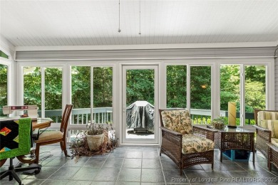 This brick beauty is now available. Located in the gated and on Carolina Trace Country Club in North Carolina - for sale on GolfHomes.com, golf home, golf lot