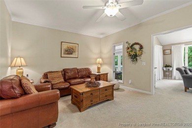 This brick beauty is now available. Located in the gated and on Carolina Trace Country Club in North Carolina - for sale on GolfHomes.com, golf home, golf lot