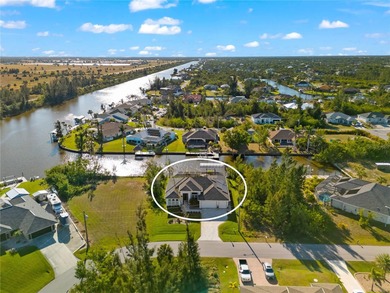Live the Florida Dream! This stunning custom-built waterfront on Rotonda Golf and Country Club - Long Marsh  in Florida - for sale on GolfHomes.com, golf home, golf lot