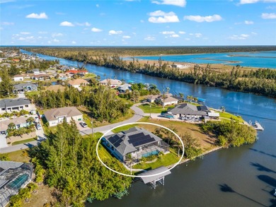 Live the Florida Dream! This stunning custom-built waterfront on Rotonda Golf and Country Club - Long Marsh  in Florida - for sale on GolfHomes.com, golf home, golf lot
