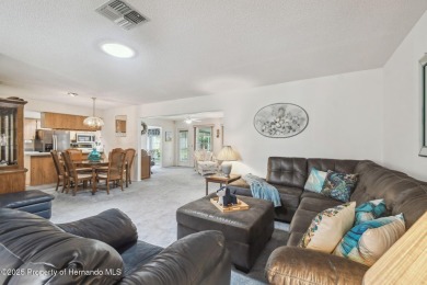 Don't miss this well-maintained Oakmont model featuring 2 on Timber Pines Golf Course in Florida - for sale on GolfHomes.com, golf home, golf lot