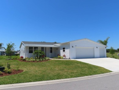 This never owned new Palm Harbor Black Diamond model is ready on Crane Lakes Golf and Country Club in Florida - for sale on GolfHomes.com, golf home, golf lot
