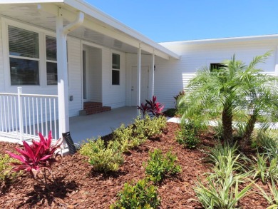 This never owned new Palm Harbor Black Diamond model is ready on Crane Lakes Golf and Country Club in Florida - for sale on GolfHomes.com, golf home, golf lot