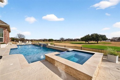 Exceptional one-story Paul Taylor home on an oversized corner on Gentle Creek Golf Club in Texas - for sale on GolfHomes.com, golf home, golf lot
