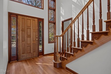 Gorgeous Lakefront estate! From the moment you enter, you're on River Golf and Country Club at Lake Royale in North Carolina - for sale on GolfHomes.com, golf home, golf lot