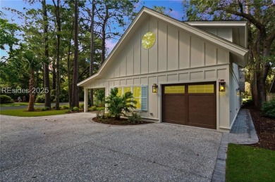 Coastal elegance meets breathtaking golf views in this stunning on Dolphin Head Golf Club in South Carolina - for sale on GolfHomes.com, golf home, golf lot