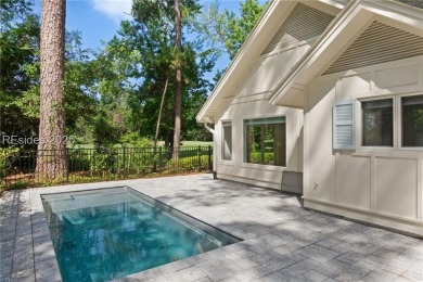Coastal elegance meets breathtaking golf views in this stunning on Dolphin Head Golf Club in South Carolina - for sale on GolfHomes.com, golf home, golf lot