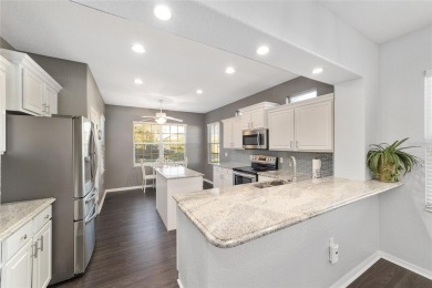 This stunning Coral Gables model was remodeled in 2021-2022 on Eagle Ridge At Spruce Creek Country Club in Florida - for sale on GolfHomes.com, golf home, golf lot